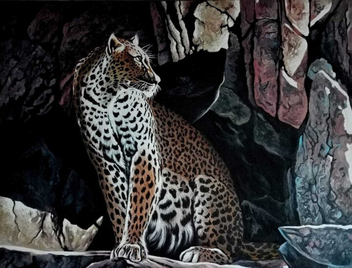 Roaming Royalty 绘画, 30x36 in