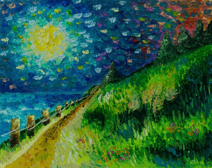 Balade 绘画, 9.5x11.8 in