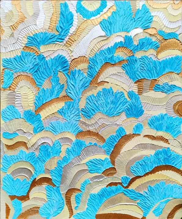 绘画,  35.4x29.5 in 