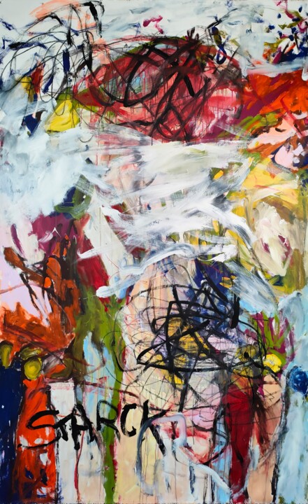 STARCK Power 绘画, 84.7x52.8 in