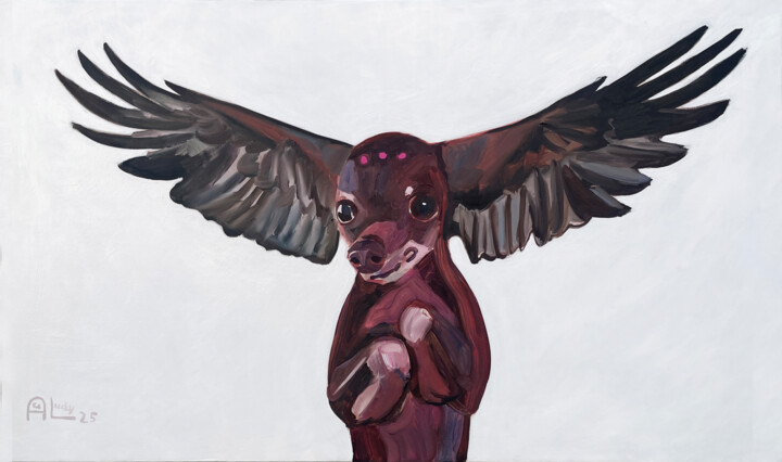 Ambiguous 绘画, 23.6x39.4 in