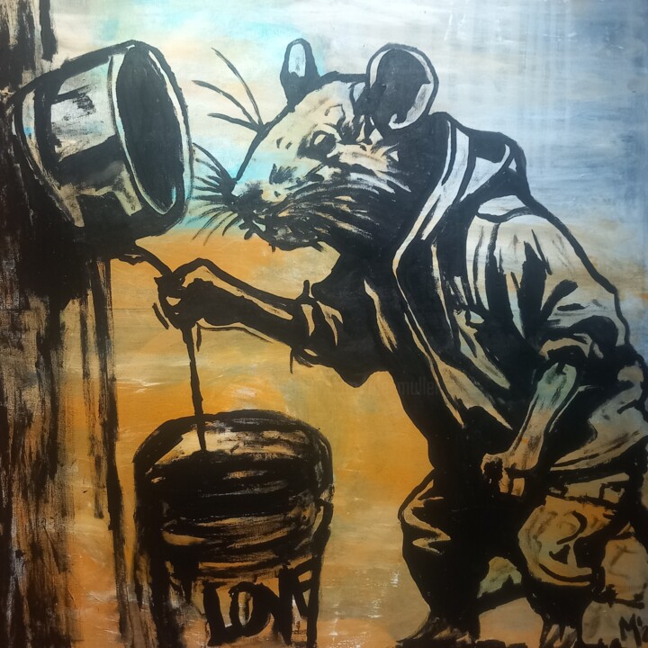 Need the Love 绘画, 31.5x31.5 in