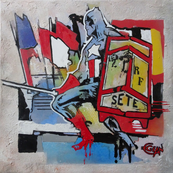 绘画,  19.7x19.7 in 