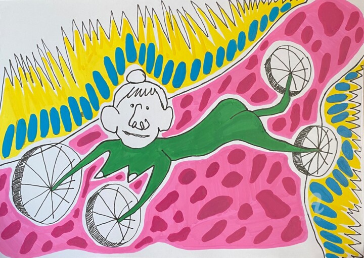 The chariot 图画, 82.7x116.9 in