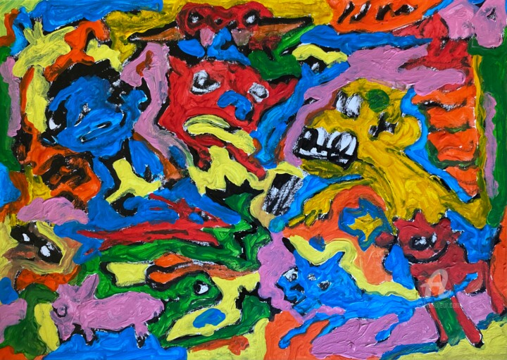 图画,  116.9x165.4 in 