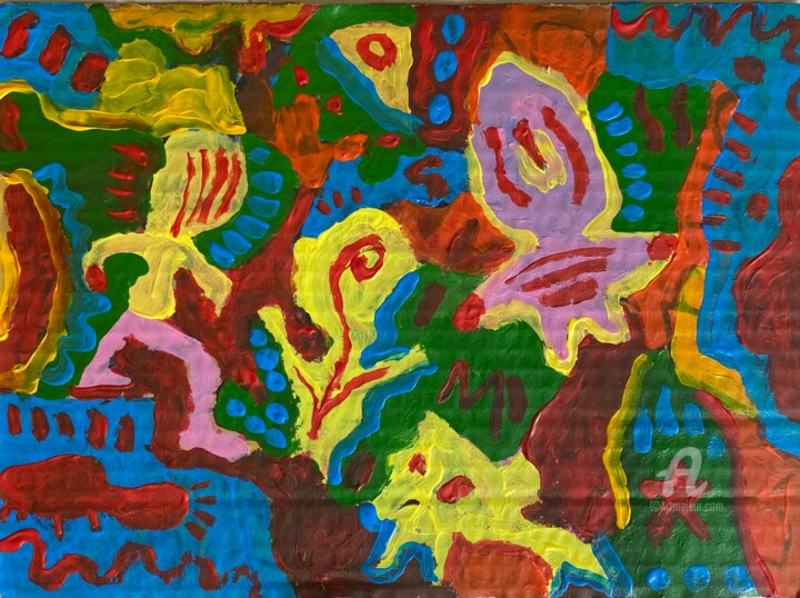 Flight 图画, 82.7x116.9 in