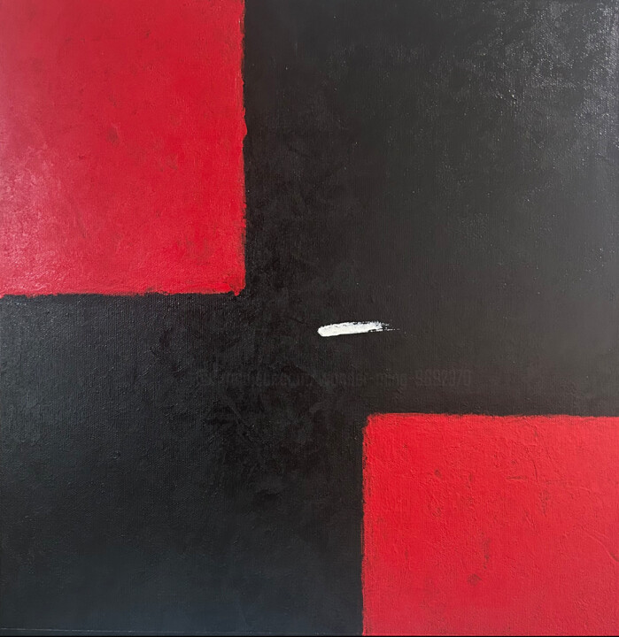 Painting titled "I DIDN'T PAINT THE…" by Hou Soon Ming, Original Artwork, Acrylic