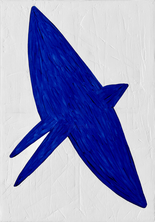 bird no.2 绘画, 39.4x27.6 in