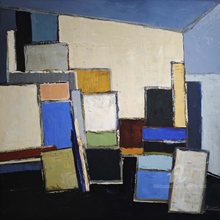 Orchestration d'atelier 绘画, 31.5x31.5 in