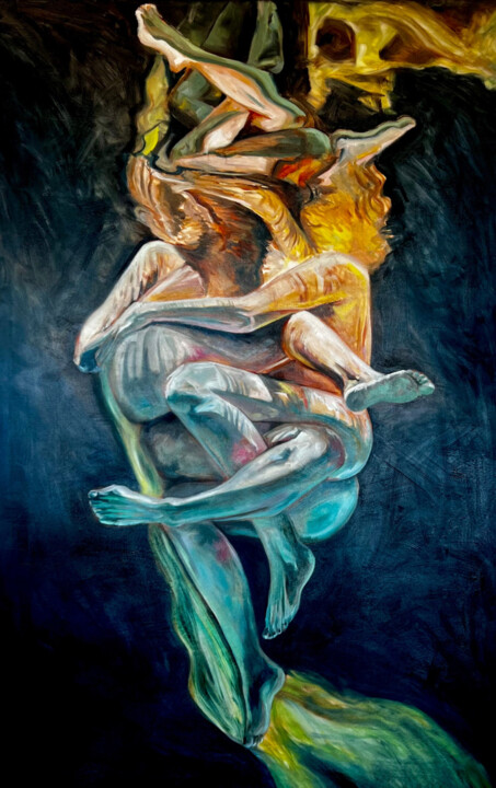 Under The Surface 绘画, 59.1x39.4 in