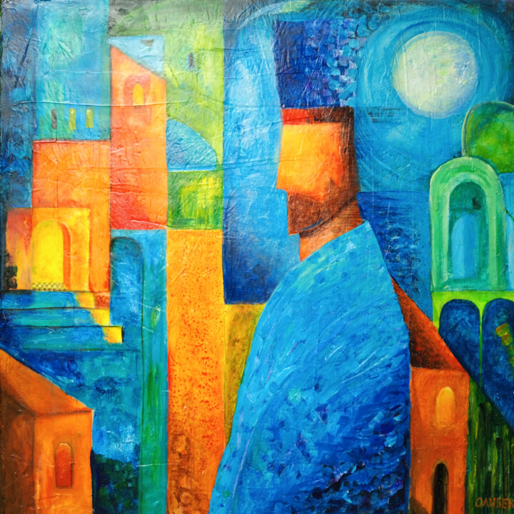 Feast of the Theotokos. Jerusalem 绘画, 24.6x24.6 in