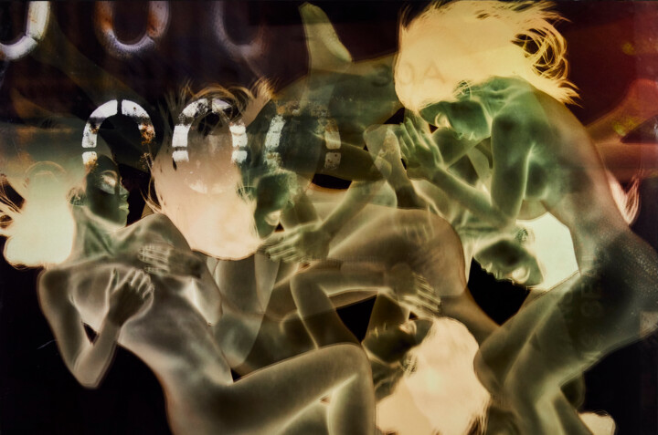 Sensual Reflection 绘画, 39.4x59.1 in