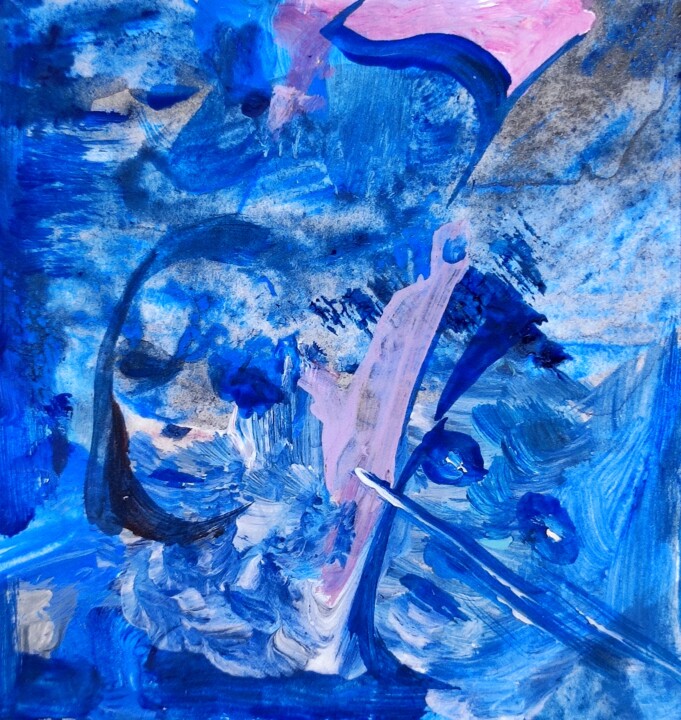 "Studies for portrai…" başlıklı Tablo Milto Sideris tarafından, Orijinal sanat, Akrilik