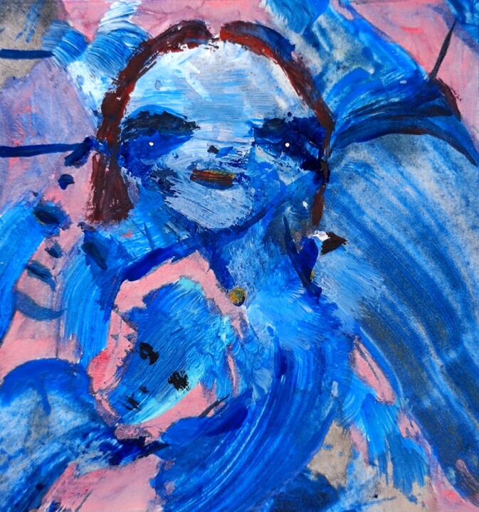 "Studies for portrai…" başlıklı Tablo Milto Sideris tarafından, Orijinal sanat, Akrilik