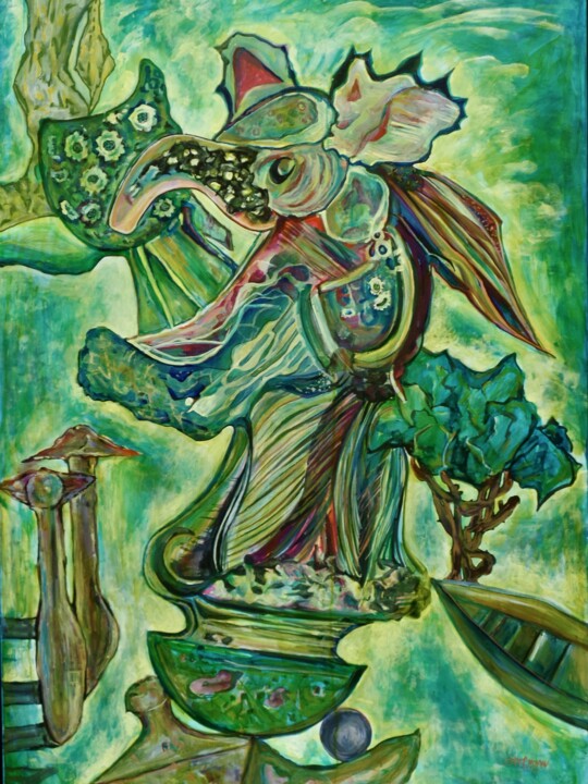 绘画,  59.1x39.4 in 
