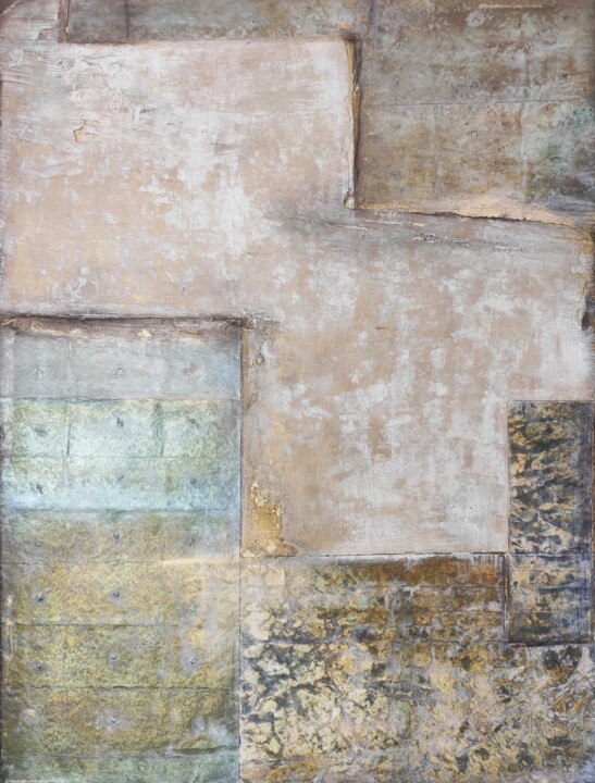 PATINA VERDE 绘画, 39.4x29.5 in