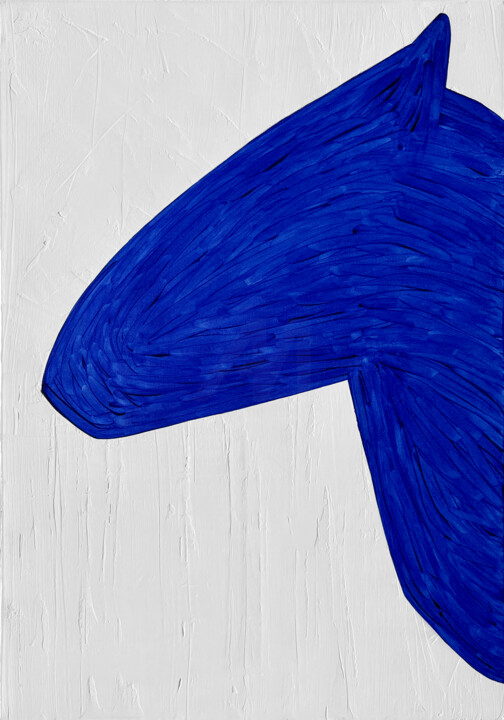 horse no.6 绘画, 39.4x27.6 in