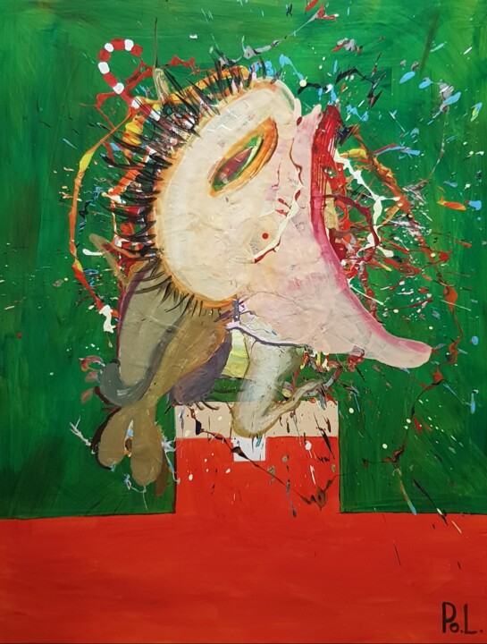 绘画,  44.2x35.4 in 