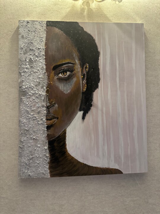 "Shadow and Light" 绘画, 23.6x19.3 in
