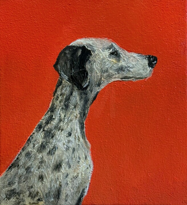 Portrait of Trust 绘画, 7.9x7.1 in