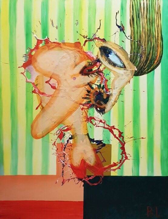 绘画,  44.2x35.4 in 
