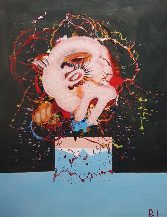 绘画,  44.2x35.4 in 