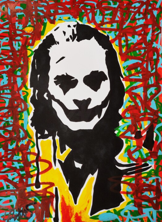 Joker by Dr. Love 绘画, 15.8x11.8 in