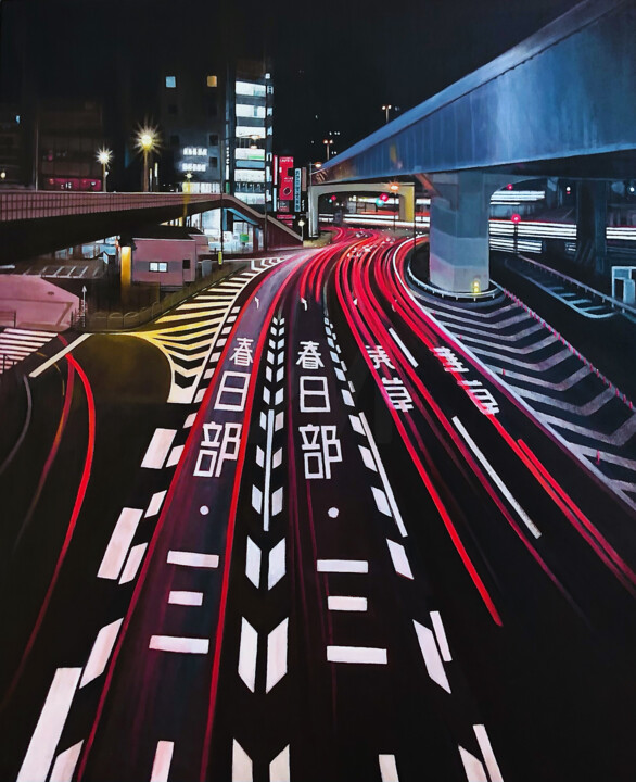 Painting,  27.6x21.7 in 