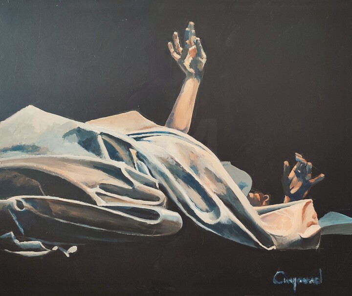 La danse 绘画, 19.7x23.6 in