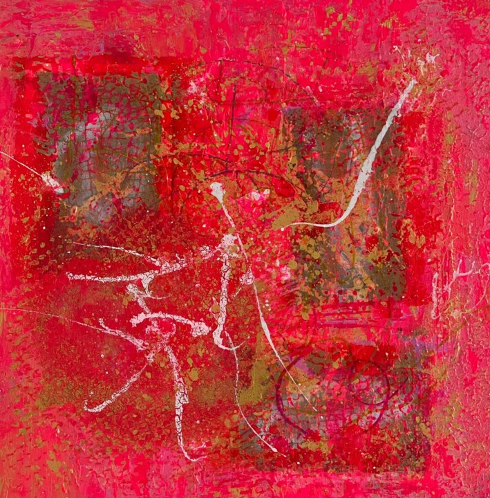 "Flash of Emotion Ab…" başlıklı Tablo Nataliia Mcmillian tarafından, Orijinal sanat, Akrilik