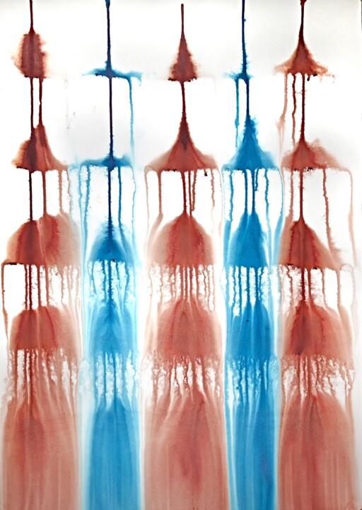 Heavy rains 图画, 33x23 in