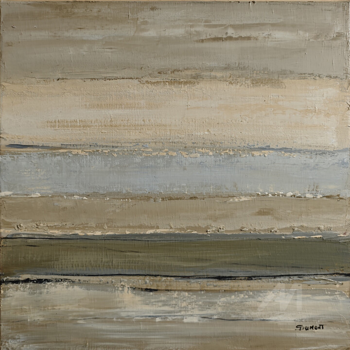 Ombres littorales 绘画, 15.8x15.8 in
