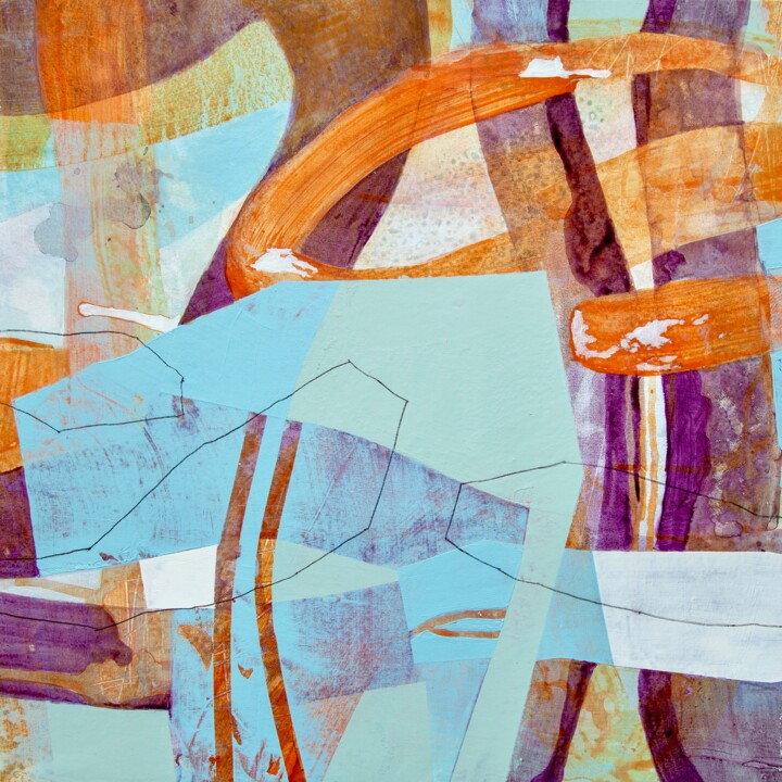 Mystische Landschaften VI 绘画, 23.6x23.6 in