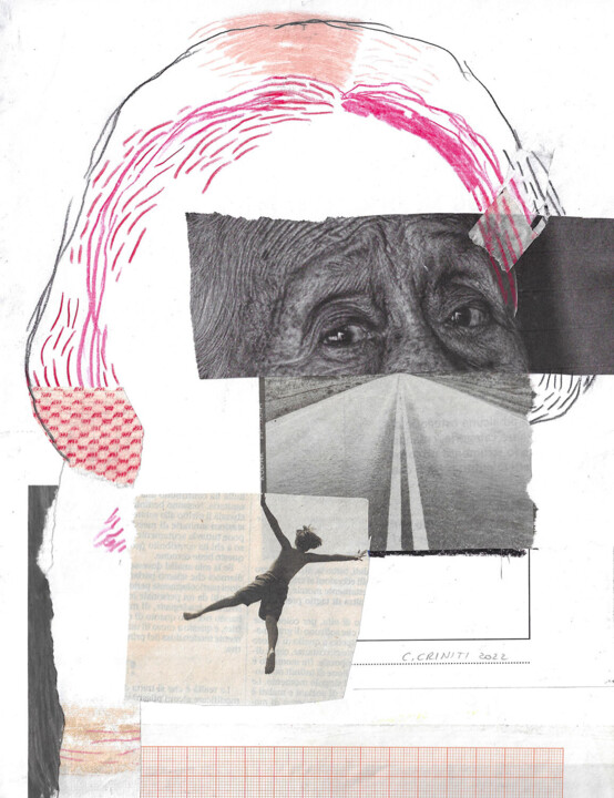 Serie Cartoline 02 拼贴, 11x8.5 in