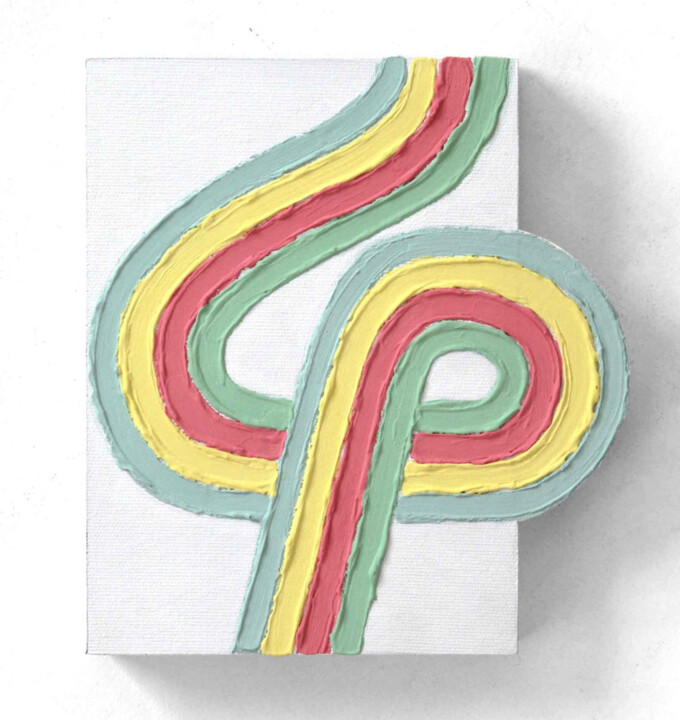 绘画,  8.4x7.6 in 