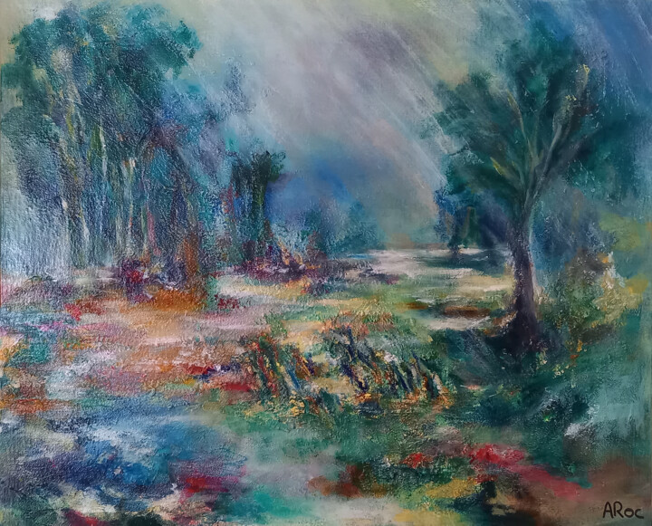 Refuge 绘画, 19.7x24 in