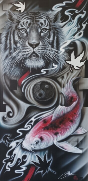 Totem 绘画, 31.5x15.8 in