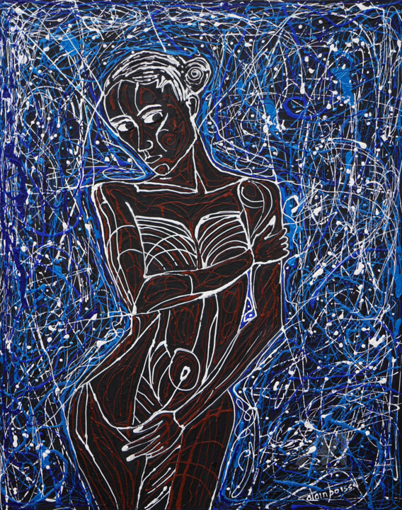 绘画,  36.2x28.7 in 