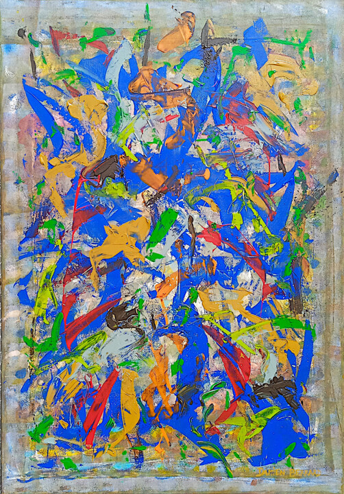 Armoiries 绘画, 45.7x35 in