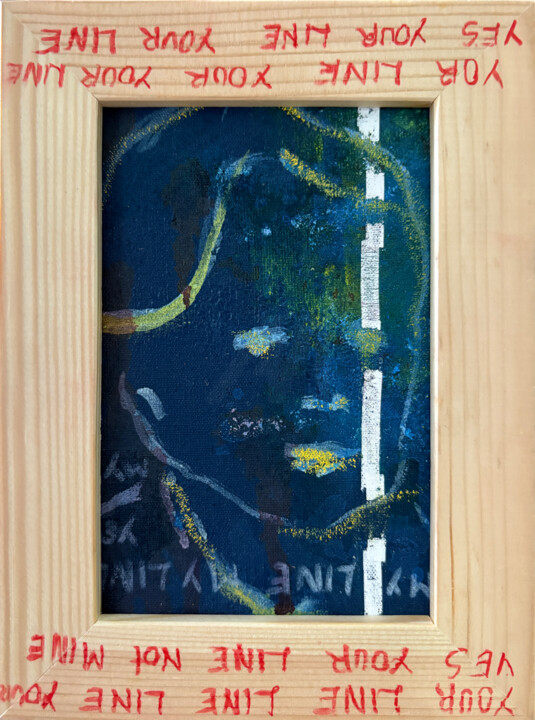 Your Line 绘画, 7.9x5.9 in
