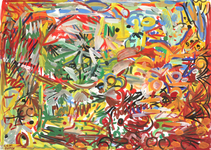 Rouleau de la Bible 绘画, 27.6x39.4 in