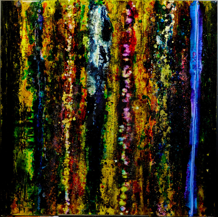 Chaos 绘画, 59.1x59.1 in