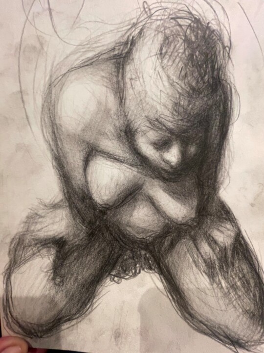 图画,  11.7x8.3 in 