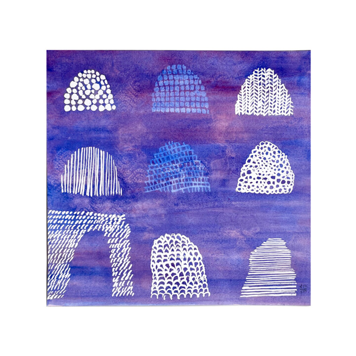 绘画,  15.8x15.8 in 