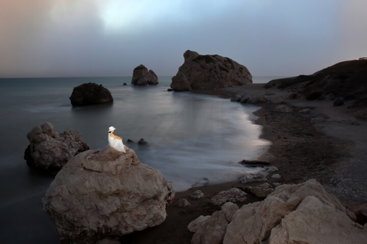 Relaxation by the sea 绘画, 45.3x74.8 in