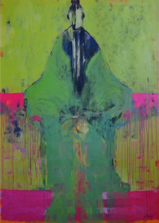 绘画,  55.1x39.4 in 