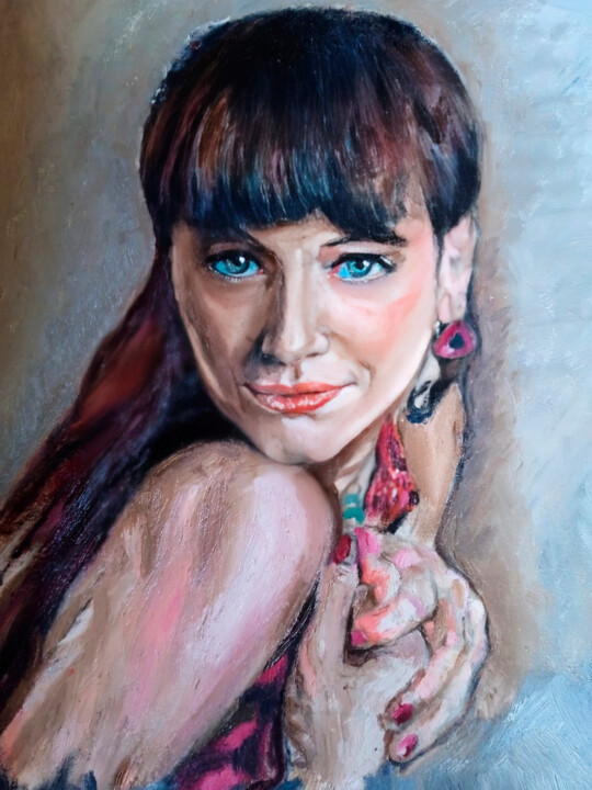 Intimate Portrait 绘画, 56.3x42.5 in