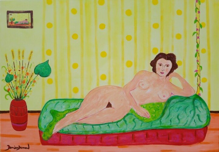 Dolce vita 绘画, 31.9x45.7 in