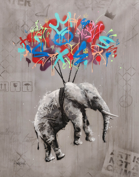 Addo 绘画, 51.2x41.3 in
