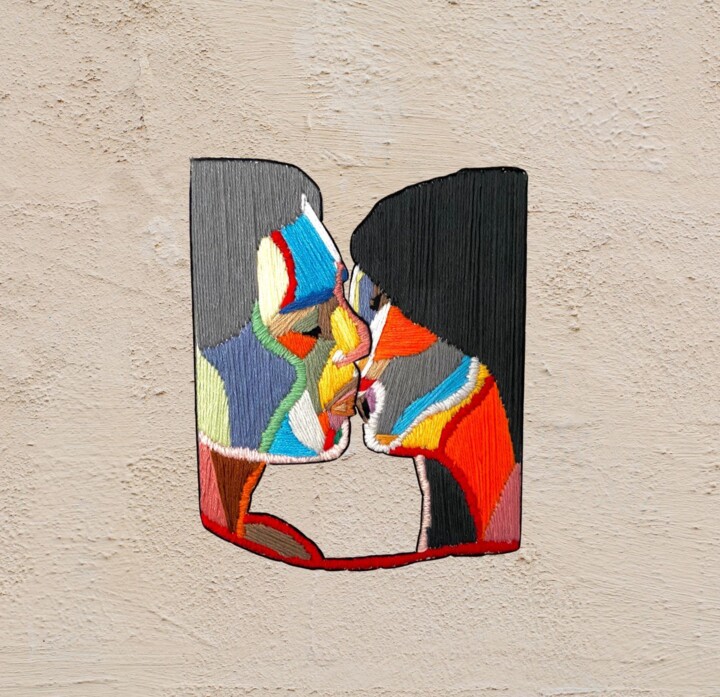 纺织艺术,  7.9x7.9 in 